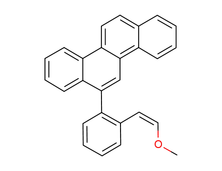 cis-6-[2-(β-methoxyethenyl)phenyl]chrysene