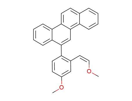 cis-6-[2-(β-methoxyethenyl)-4-methoxyphenyl]chrysene