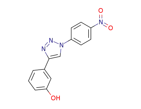 3-{1-(4-nitrophenyl)-[1,2,3]triazol-4-yl}phenol