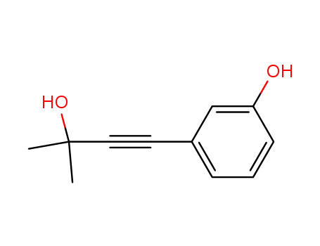 3-(3-hydroxy-3-methylbut-1-ynyl)phenol