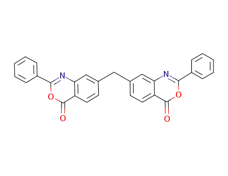 7,7'-methylenebis(2-phenyl-3,1-benzoxazin-4-one)