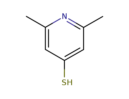Molecular Structure of 90000-67-2 (2,6-dimethyl-1H-pyridine-4-thione)