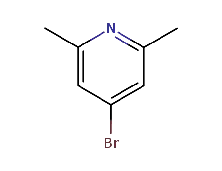 Molecular Structure of 5093-70-9 (4-Bromo-2,6-dimethylpyridine)
