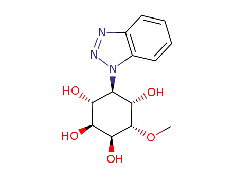 (1'S,2'S,3'S,4'S,5'R,6'R)-3'-O-methyl-5'-deoxy-5'-(benzotriazole-1-yl)-D-chiro-inositol