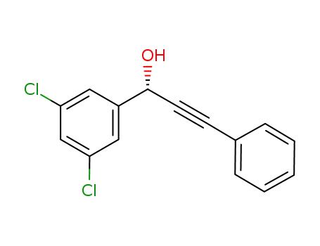 (-)-(1S)-1-(3,5-dichlorophenyl)-3-phenylprop-2-yn-1-ol