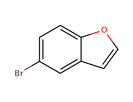 Molecular Structure of 23145-07-5 (5-Bromo-1-benzofuran)