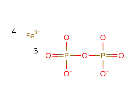 Molecular Structure of 10058-44-3 (Ferric pyrophosphate)