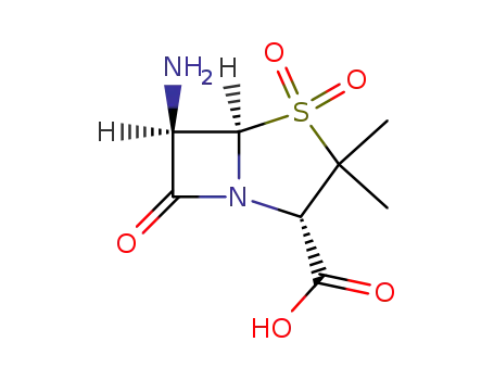 (5R,6R)-6-amino-2,2-dimethyl-1,1-dioxopenam-3-carboxylic acid
