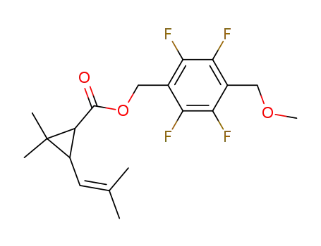 Molecular Structure of 271241-14-6 (Dimefluthrin)