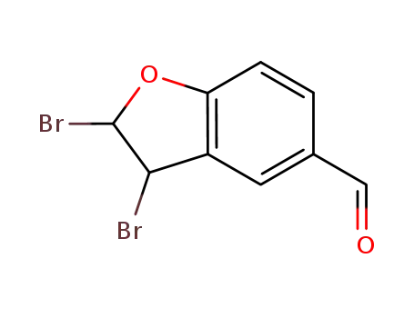 2,3-dibromo-2,3-dihydro-benzofuran-5-carbaldehyde