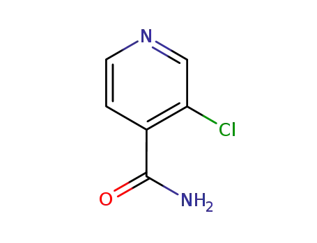 Molecular Structure of 100859-32-3 (3-Chloropyridine-4-carboxamide)