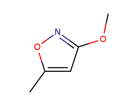 Molecular Structure of 16864-45-2 (3-Methoxy-5-Methyl-isoxazole)