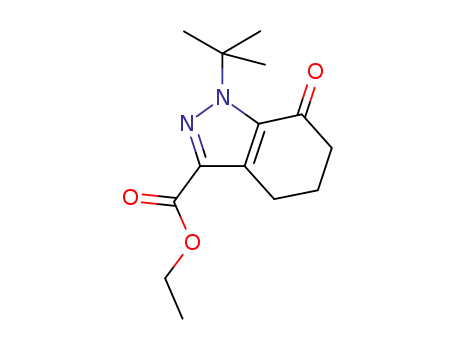ethyl 1-tert-butyl-7-oxo-4,5,6,7-tetrahydro-1H-indazole-3-carboxylate
