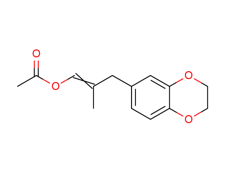 1-acetoxy-2-methyl-3-(3,4-ethylenedioxyphenyl)propene