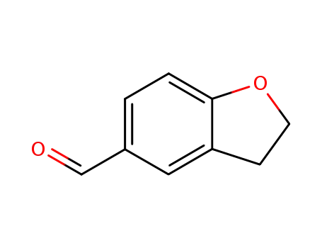 Molecular Structure of 55745-70-5 (2,3-Dihydrobenzo[b]furan-5-carbaldehyde)