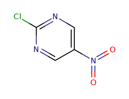 Molecular Structure of 10320-42-0 (2-Chloro-5-nitropyrimidine)