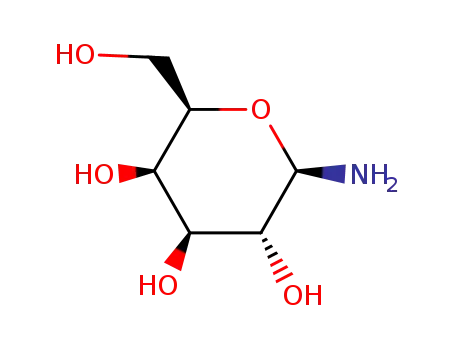 Molecular Structure of 6318-23-6 (-D-Galactopyranosylamine)