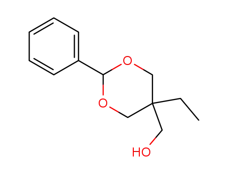 Molecular Structure of 22251-63-4 (5-ethyl-2-phenyl-1,3-dioxane-5-methanol)