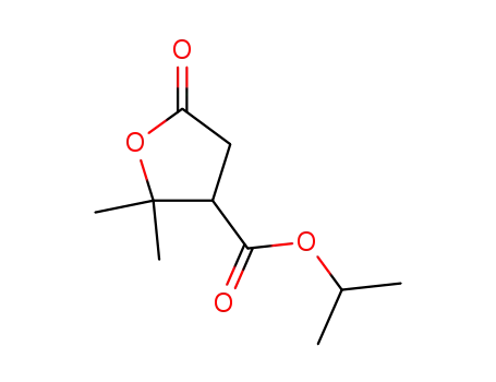 isopropyl 2,2-dimethyl-5-oxotetrahydrofuran-3-carboxylate