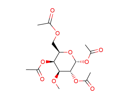 1,2,4,6-tetra-O-acetyl-3-O-methyl-α-D-galactopyranoside
