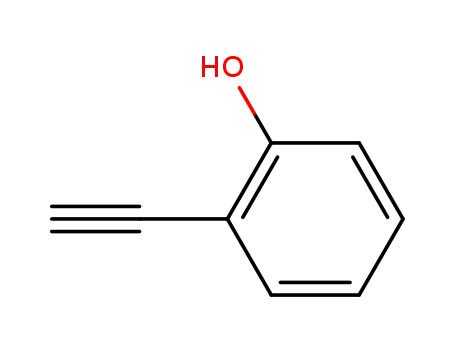 Molecular Structure of 5101-44-0 (2-ETHYNYL-PHENOL)