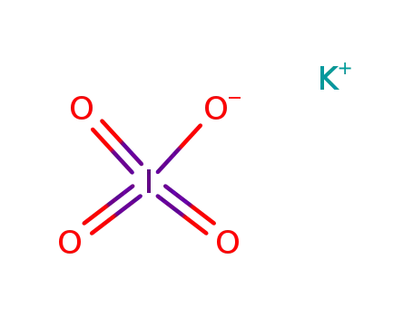Molecular Structure of 7790-21-8 (Periodic acid (HIO<sub>4</sub>),potassium salt (1:1))