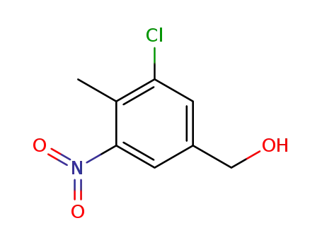 (3-chloro-4-methyl-5-nitrophenyl) methanol
