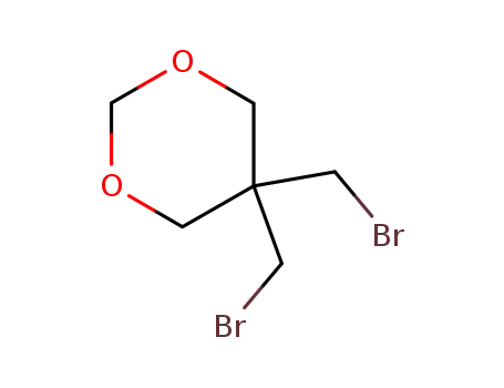 Molecular Structure of 22633-46-1 (1,3-Dioxane, 5,5-bis(bromomethyl)-)