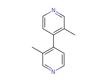 Molecular Structure of 4479-73-6 (4,4'-Bipyridine,3,3'-dimethyl- )