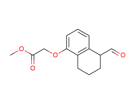 Methyl (1-formyl-1,2,3,4-tetrahydronaphthalen-5-yl) oxyacetate