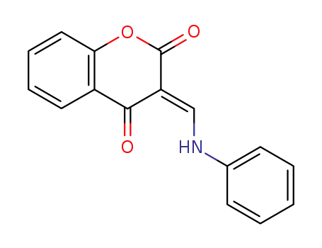 (3E)-3-[(phenylamino)methylidene]-3,4-dihydro-2H-1-benzopyran-2,4-dione