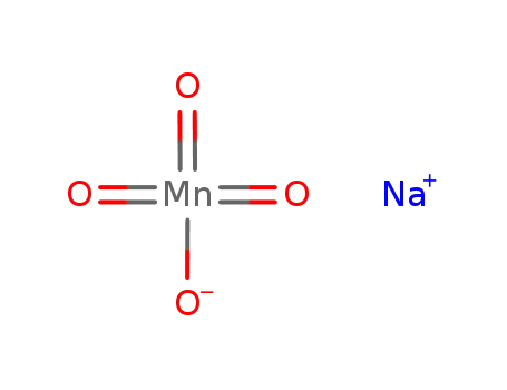 Molecular Structure of 10101-50-5 (Sodium permanganate(VII))
