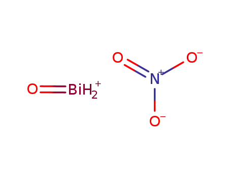 Molecular Structure of 10361-46-3 (Bismuth nitrate oxide)