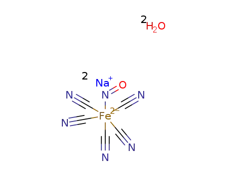 disodium pentacyanonitrosylferrate(II) dihydrate