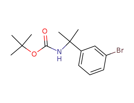 tert-butyl (2-(3-bromophenyl)propan-2-yl)carbamate