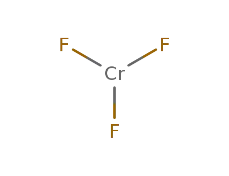 Molecular Structure of 7788-97-8 (CHROMIUM(III) FLUORIDE)