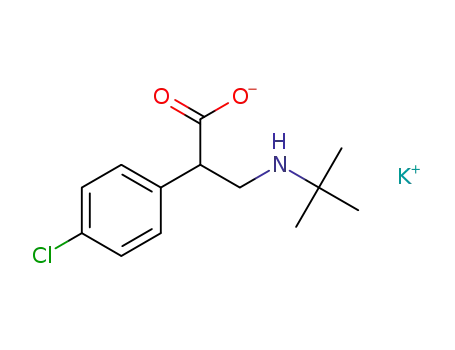 potassium 3-(tert-butylamino)-2-(4-chlorophenyl)propanoate