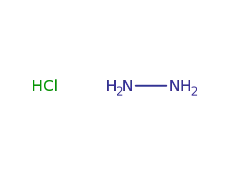 Molecular Structure of 2644-70-4 (Hydrazine,hydrochloride (1:1))