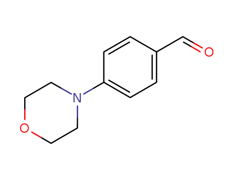 Molecular Structure of 1204-86-0 (4-Morpholinobenzaldehyde)
