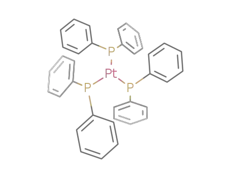 Molecular Structure of 13517-35-6 (Platinum, tris(triphenylphosphine)-)