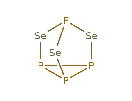 Molecular Structure of 1314-86-9 (3,5,7-triselena-1,2,4,6-tetraphosphatricyclo[2.2.1.0~2,6~]heptane)