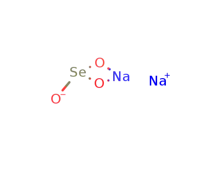 Molecular Structure of 10102-18-8 (Sodium selenite)