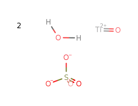 oxotitanium(IV) sulfate dihydrate