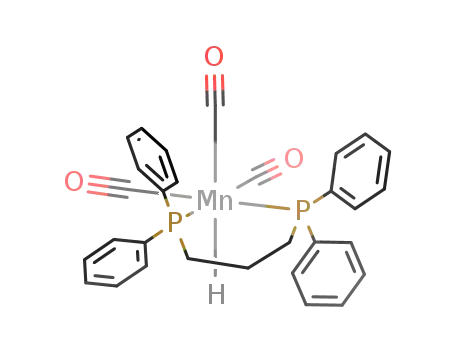 fac-tricarbonyl(1,3-bis(diphenylphosphino)propane)hydridomanganese(I)