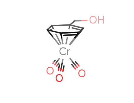 Molecular Structure of 12116-45-9 (Chromium,[(1,2,3,4,5,6-h)-benzenemethanol]tricarbonyl-)
