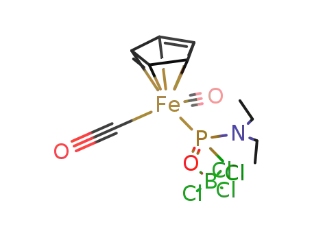(η5-C5H5)Fe(CO)2P(OBCl3)(Cl)(NEt2)