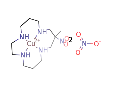 (10-methyl-10-nitro-1,4,8,12-tetraazacyclopentadecane)copper(II) nitrate