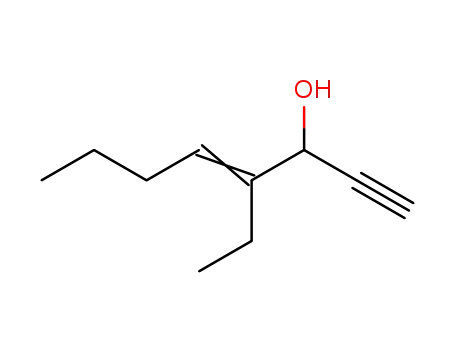 Molecular Structure of 86014-97-3 (4-ETHYL-3-HYDROXY-4-OCTNEN-1-YNE)