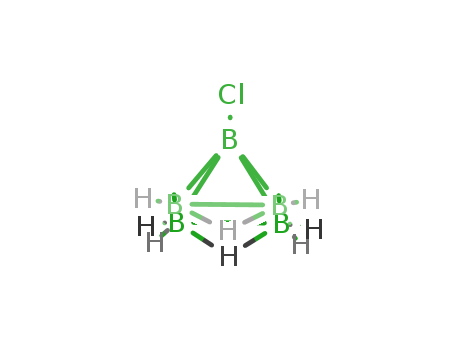 Molecular Structure of 19469-13-7 (Pentaborane(9),1-chloro- (7CI,8CI,9CI))