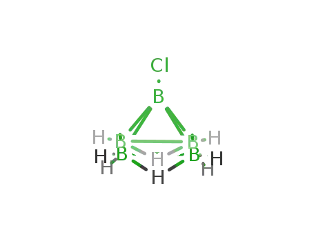 Molecular Structure of 19469-13-7 (Pentaborane(9),1-chloro- (7CI,8CI,9CI))